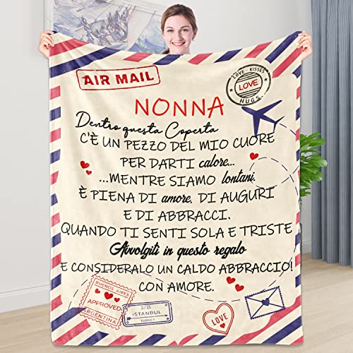 Shoppawhile Regalo Nonna Compleanno Flanella Coperta 130 x 150cm Idee...