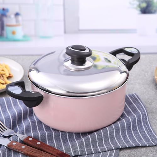 Wok de acero inoxidable STOBAZA con doble asa miniatura 6