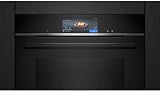 Siemens HB778G3B1, iQ700 Smarter Einbau-Backofen, 60 x 60 cm, Made in Germany, Pyrolyse & Hydrolyse Selbstreinigung, Bratenthermometer, Air Fry, Farbiger Touchscreen, 4D Heißluft, Schwarz - 2