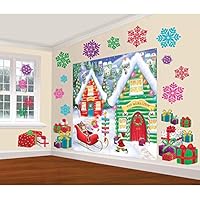 Algopix Similar Product 16 - Amscan 670232 North Pole Wall Scene