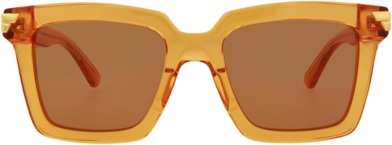 ボッテガヴェネタ BV1005S レディース サングラス オレンジ/ブラウン 53/21/145