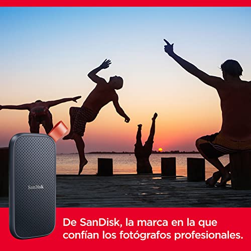 SanDisk 2TB Portable SSD SSD externa USB 3.2 Gen 2 hasta 520 MB/s