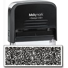 MaxMark Identity Theft Protection Stamp - Large Side with an Additional Replacement Pad