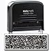 MaxMark Identity Theft Protection Stamp - Large Side with 2 Replacement Pads