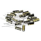 Tensión nominal: 16V; Capacitancia: 100uF; Capacitancia tolerancia: ±20%(120Hz,+20 centígrados); máx. corriente de rizado a 105 Celsius 120Hz: 125mA; carga estándar de vida: 2000hrs.