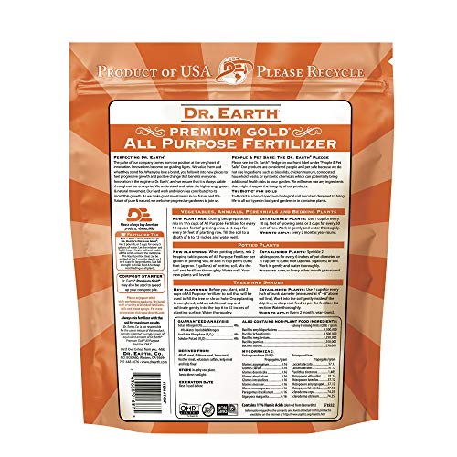 Dr. Earth Premium Gold All Purpose Fertilizer 4 lb