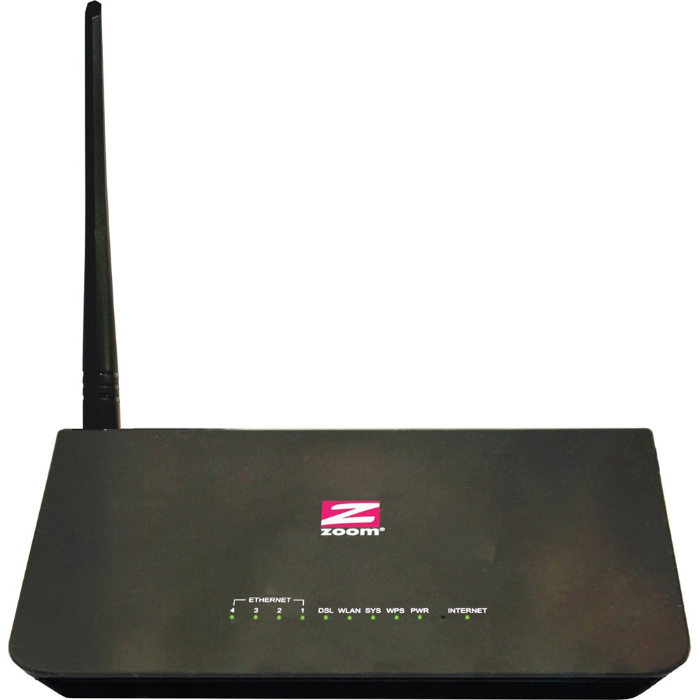 Amazon.com: Zoom Telephonics ADSL WiFi Modem/Router with 4