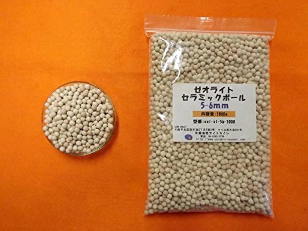Amazon.co.jp: ゼオライトセラミックボール 直径5-6mm/1000g