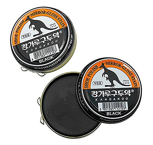 POST-ART (Black Color) Kangaroo Shoe Boots Dyes Polishes Mirror-Gloss Stain Shine Wax For Professional - Thumbnail 2
