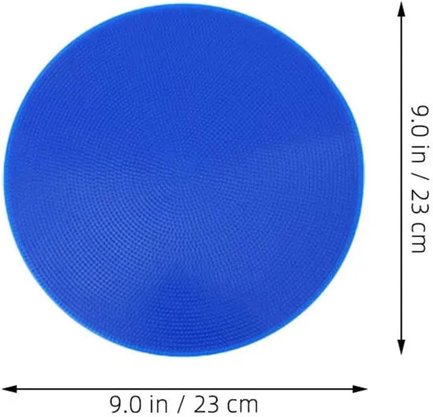 Spot Markers 12Pcs Heavy Duty Spot Markers for Soccer Training Floor Dots Basketball Tennis Courts Colorful Circle Spots Sport Field for Training Exercise Drills Gym Football