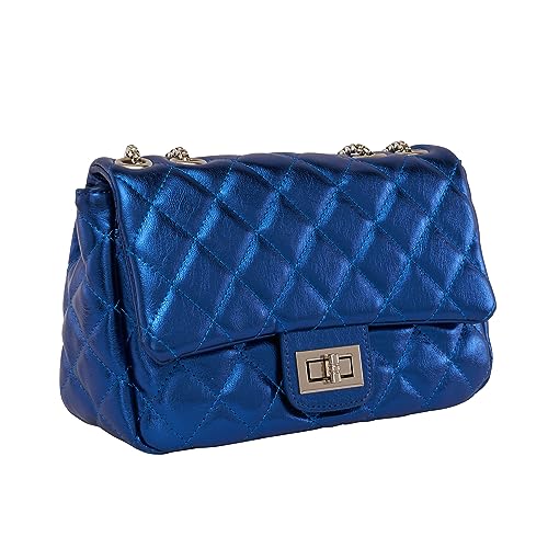 Image of Lino Perros Womens Metalic Shoulder Bag