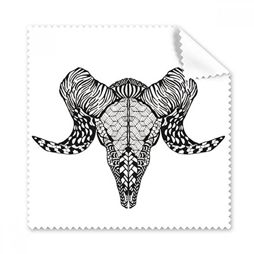 Chiffon de nettoyage en tissu imprimé antilope pour lunettes et écrans x5