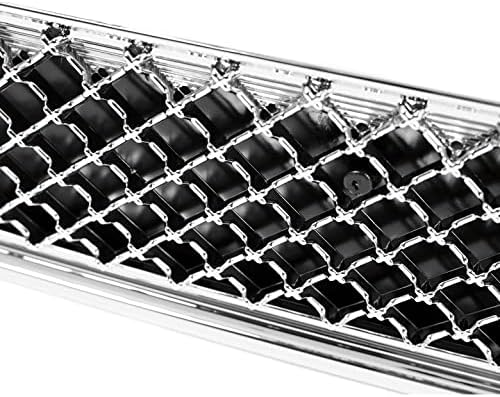 For GMC Yukon Mesh Style Front Lower Bumper Grille Chrome