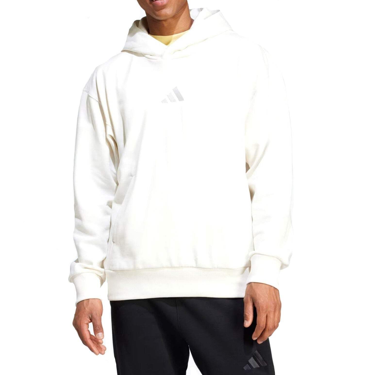 adidas heren ALL SZN FLEECE HOODIE, off white, M
