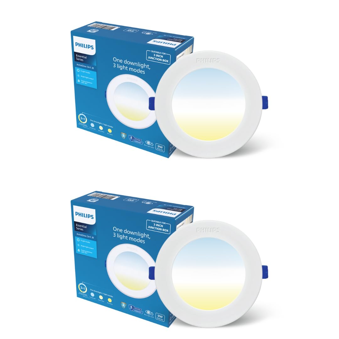 Philips 9W AstraGlow LED Downlights - 6 Pack -10 Philips 9W AstraGlow LED Downlights - 6 Pack -10