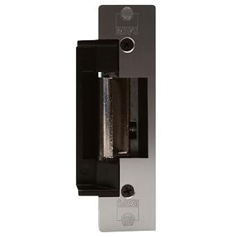 Rofu 1402-08 US28 Standard Duty Fail Secure Series, Satin Aluminium, 24V AC/24V DC, 1-1/4" x 4-7/8"