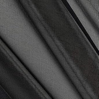 AK TRADING CO. 120" Wide 10ft Wide X 5 Yards Roll - Sheer Voile Chiffon Fabric - Perfect for Draping Panels and Masking for Weddings, Parties & Events, Tent Draping