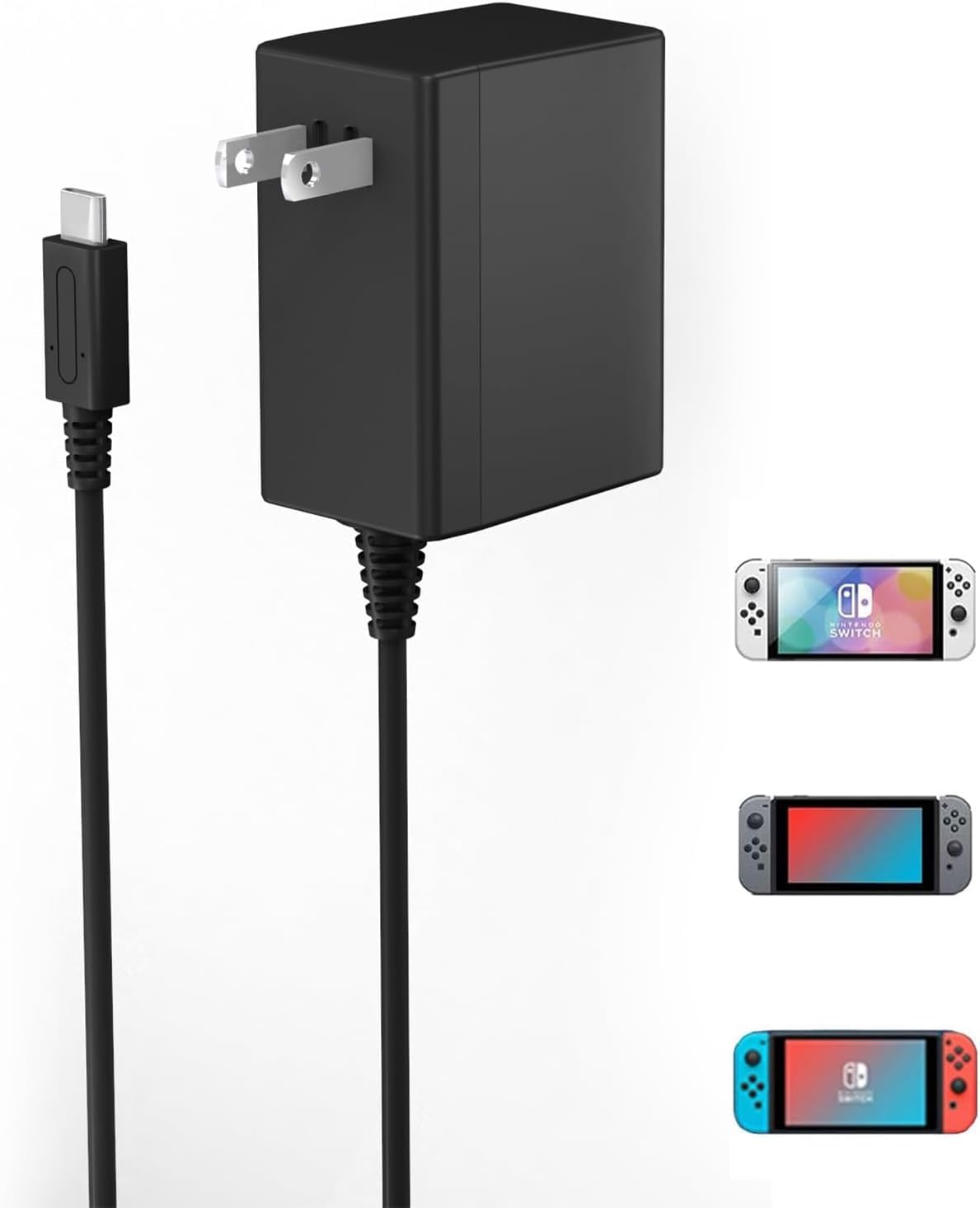 Amazon.com: Charger for Nintendo Switch,39w AC Power Nintendo