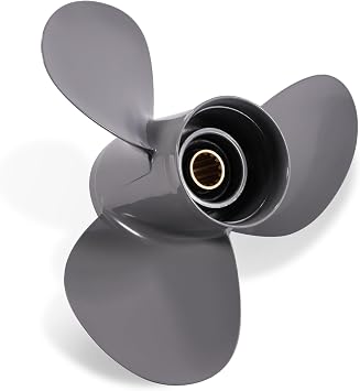 Aluminum Upgrades Outboard Boat Propeller fit Honda Engines BF35/40/45/50/50A/60HP 3-1/4"Gearcase 13 Spline Tooth 3 Blades RH