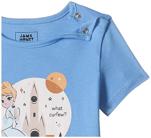 Image of Amazon Brand - Jam & Honey Baby-Boys and Girls 100% Soft & Pure Cotton Long Sleeve Tee with Jogger - Unisex Clothing Set