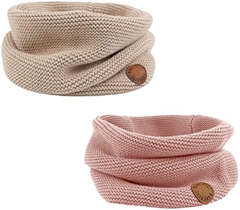Winter Baby Boys Scarf Cotton Girls Neck Warmer Autumn Warm Knitted Scarves for Toddler Kids