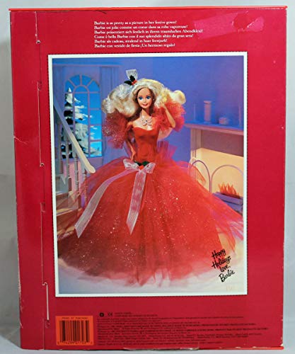 1988 Happy Holidays Barbie - Serie Coleccionable miniatura 2