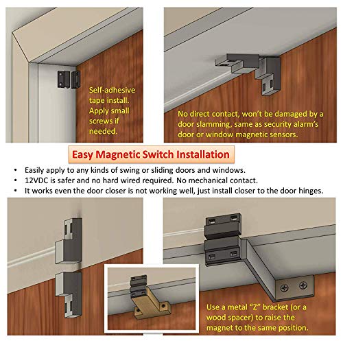 Awoco 36\" FM-1209T 1100 CFM Slim Indoor Air Curtain, CE Certified, 120V Unheated with Remote Control and Magnetic Switch, Powerful, Quiet, Small Body, Light Weight