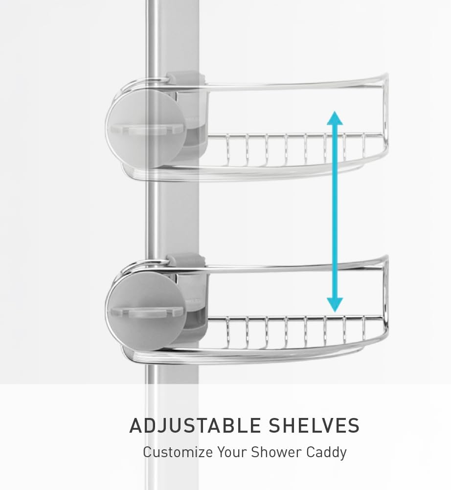 simplehuman Medium Tension Shower Caddy image 3