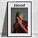 Produktbild MHHDD Dekorative Frank Ocean Poster Blonde Sänger Star Poster und Drucke Wandkunst Bild Leinwand Malerei für Wohnzimmer Home Decor 50x70CM No Frame