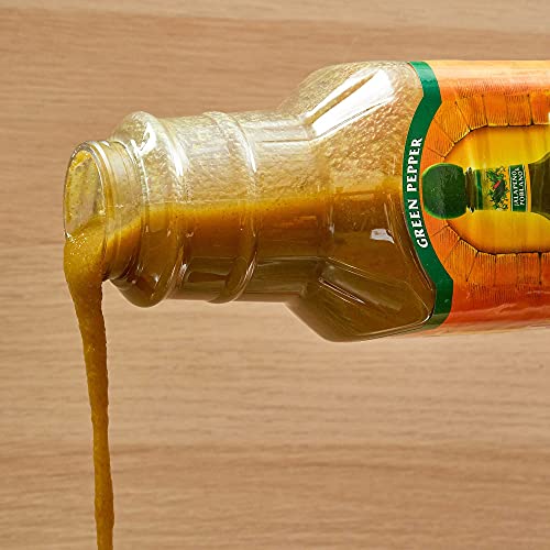 Image of Cholula Green Pepper Hot Sauce, 64 fl oz - One 64 Fluid Ounce Bulk Container of Green Jalapeno Hot Sauce, Perfect for Eggs, Fried Chicken, Tuna and More