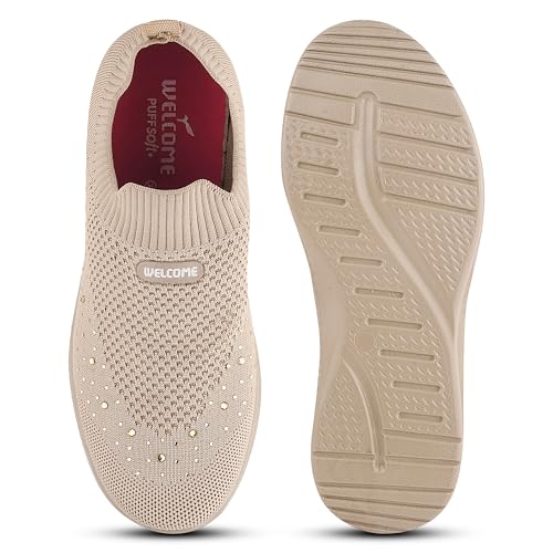 Image of URJO Womens Urjo Zari Women's Lightweight Walking Shoes Super Casual Running for Everyday Wear Shoe for Women (Urjo By Welcome) Walking Shoe