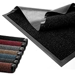 BLADO Door Mat Barrier Mat Non Slip Rubber Mats Washable Light Weight Heavy Duty | Floor Mats Kitchen Rugs Dirt Trapper Doormat Entrance Rug Shoes Scraper Super Absorbent Carpet