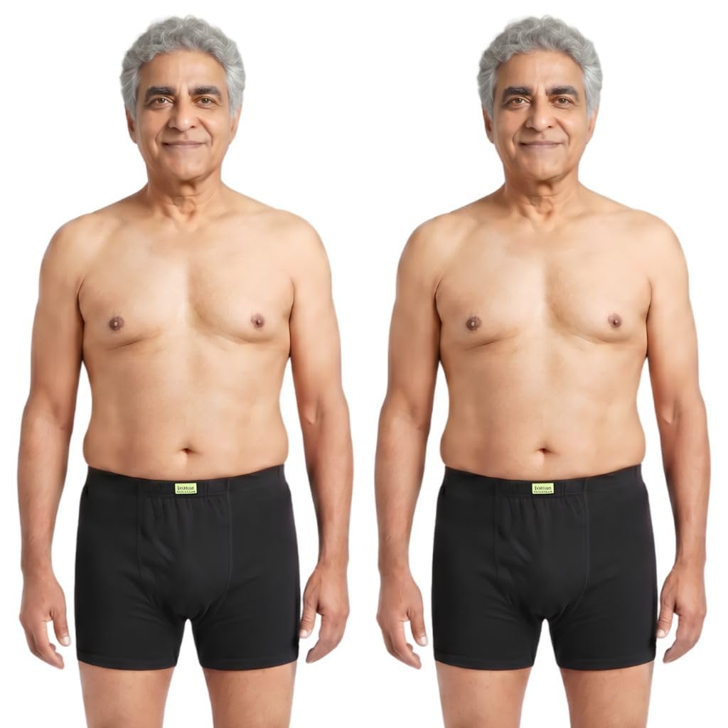 pristine life | Mens Underwear | 3-Layer Hygienic Absorbent | Leakproof Crotch | Antimicrobial & Quick-Dry | Super Absorbent | Leakproof & Non-Plastic | Pack of 2-picture-39