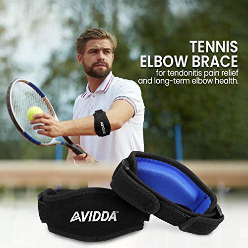 AVIDDA Tennis Elbow Brace with Compression Pad