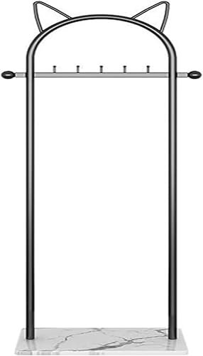 Miniatura 9 de Perchero dorado para ropa, perchero con base de mármol estable para abrigos, sombreros, bufandas, ropa y bolsos, para el hogar, dormitorio, hotel y