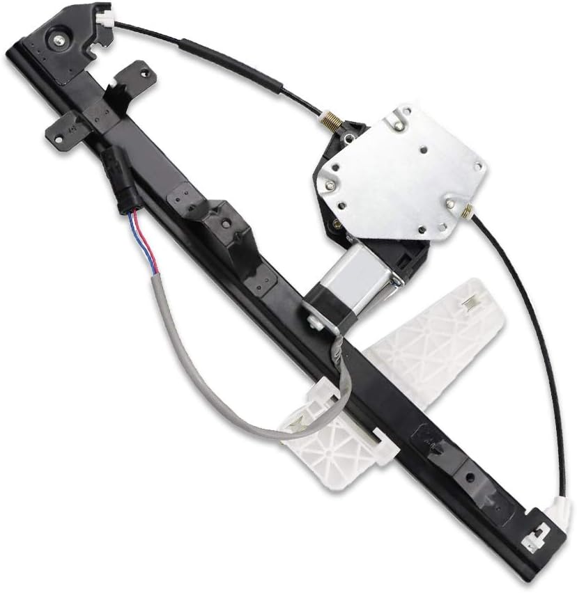 741-552 Front Left Driver Side Window Regulator with Motor compatible with Jeep Grand Cherokee 1999 2000,Easy Install