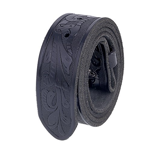 Image of Gelante Genuine Full Grain Leather Belt Strap without Belt Buckle