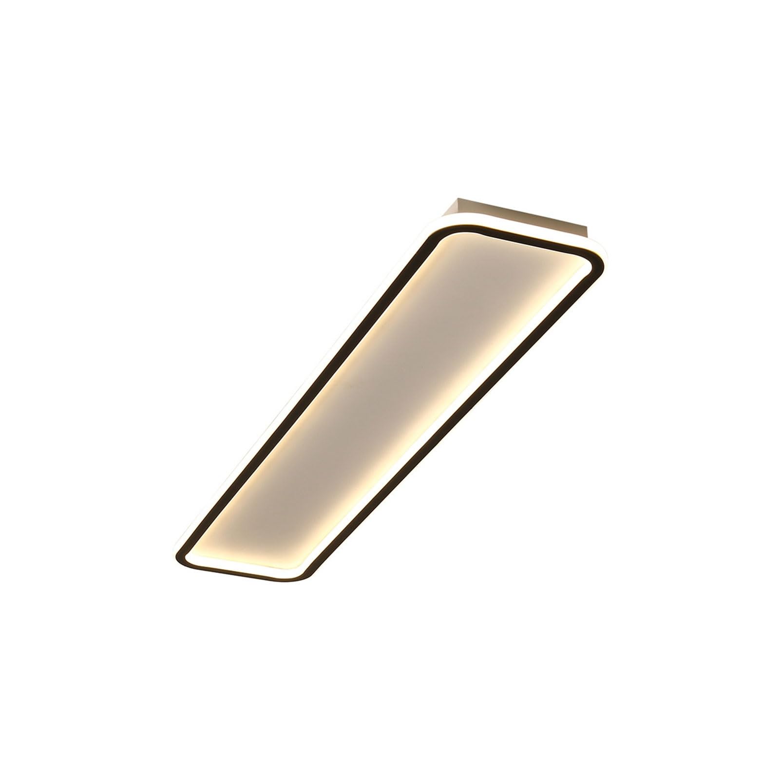 Modern Minimalist Rectangular Ceiling Light Long Strip Ultra-Thin Led Ceiling Lamp Close To Ceiling Light Fixtures for Cloakroom Aisle Corridor Bedroom Kitchen Living TV Room ( Color : White light , S