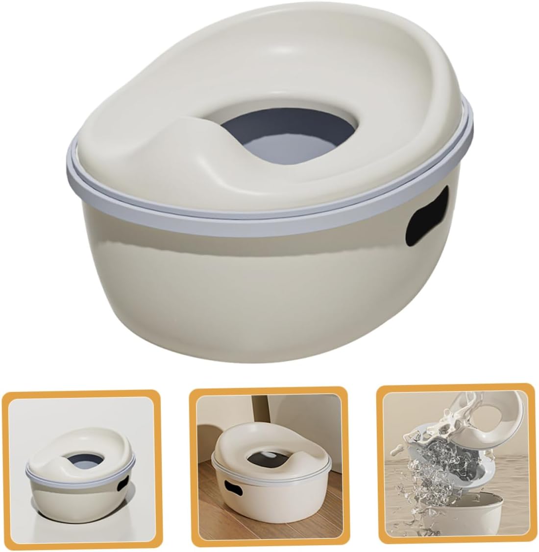 Uonlytech Travel Helper for Boys and Girls Portable Potty Training Toilet for Boys Girls Toddlers Training Potty for Home Outdoor