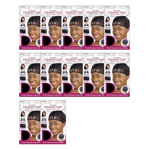 DONNA Straight Part Mesh Wig Cap
