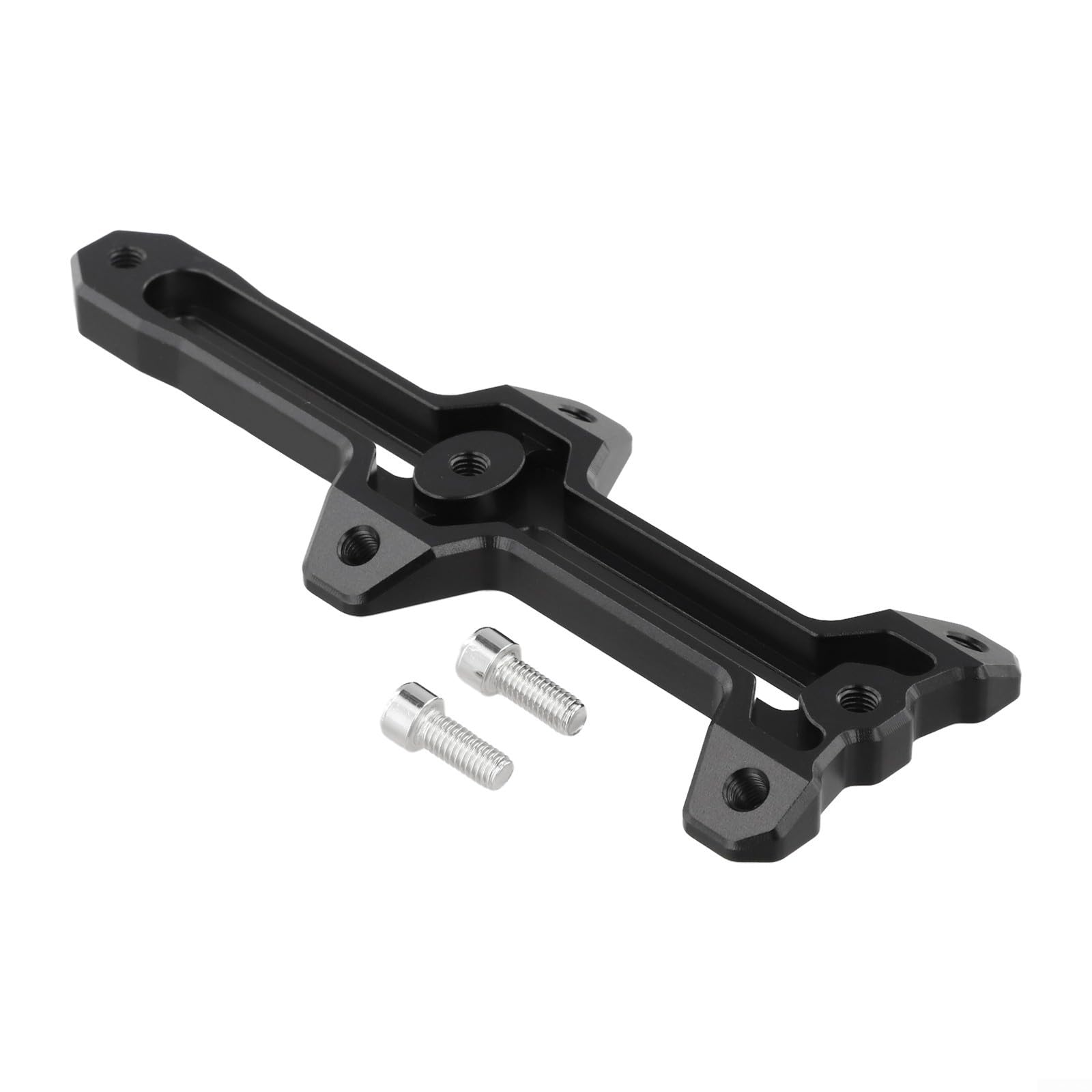 Bike Water Bottle Cage Adapter, Aluminium Alloy Double Bottle Holder for Bicycle Frame Mount Cycling Hydration Accessory