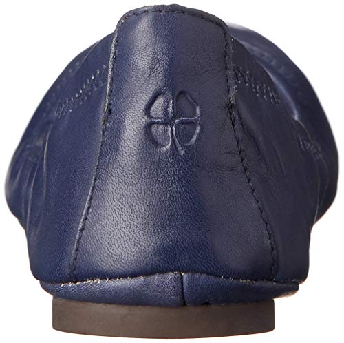 Lucky Brand Women's Emmie Ballet Flat, American Navy/Leather, 7 M Us #TOP2