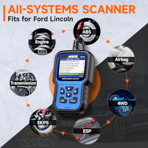 Ancel FBA-BM500 Battery Registration Tool Fits For Bmw Mini - All Systems Obd2 Scanner thumb #2