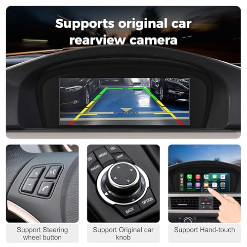 Radio para coche con CarPlay inalámbrico y Android Auto miniatura 5
