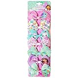 Gabby's Dollhouse Hair Bows - Hair Accessories Gift Set - 7 Pcs 4 Inch Bundle for Girls Different Character on each Hair Clip Kids Bow - Alligator Clip - Ages 3 +