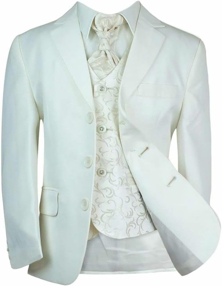 Boys Tailored Fit All in One Holy Communion Formal Suit Set