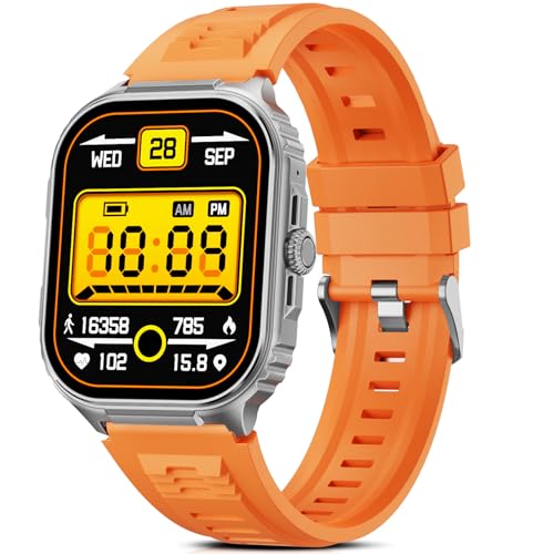 �X�}�[�g�E�H�b�` iPhone �A���h���C�h �Ή��A2.01�C���`���� Bluetooth�ʘb Line���b�Z�[�W�ʒm 110+�^�����[�h IP68�h�� �J�������� ���y���� �����A�V�X�^���g �����ʌv �����v �r���v �ڊo�܂����v �V�C�\�� 160+��