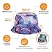 Vibe Festival Gear Bucket Hat Unisex for Men Women Fashion Fishing Hat Cute Fisherman Cap (Space Unicorn-L-XL)