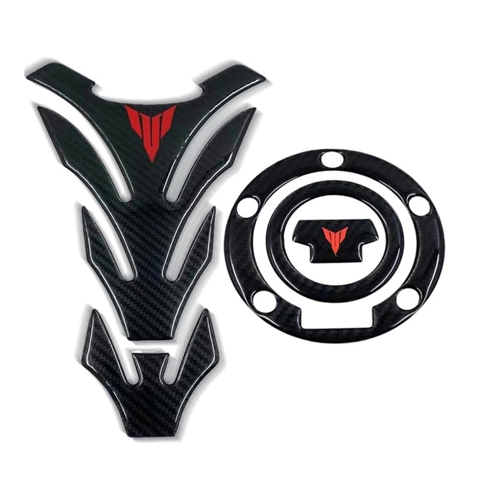 Motorcycle Fuel Tank Sticker for MT MT-07 MT-09 MT07 MT09 FZ-07 FZ-09 Fuel Tank Sticker Cover Pad Motorcycle Decorative Decal