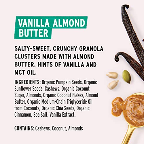 Purely Elizabeth Granola Vanilla Almond Butter Mct Grain Free, 8 Ounce (Pack Of 4) #TOP1
